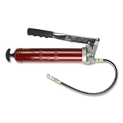 Professional Lever Grease Gun, 16 oz, 10000 psi, Hose/Coupler, Grease