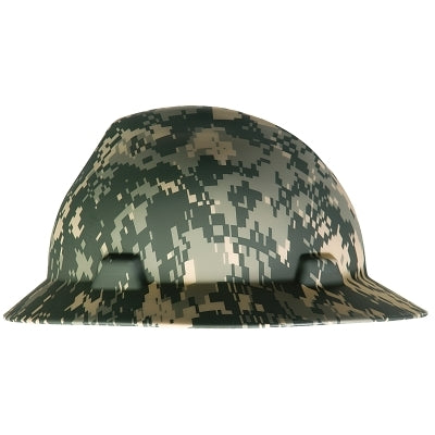 Freedom Series V-Gard Helmet, Fas-Trac III 4 Point Ratchet, Slotted, Hat, Camouflage