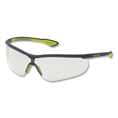 VS250 Anti-Fog Safety Glasses, Variomatic, TruShield, Gray/Lime