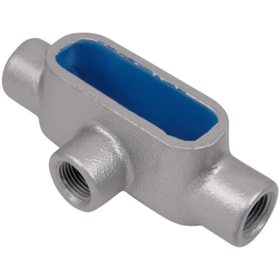 Form 7 T-Shape PVC Coated Conduit Body, 1 in.