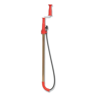 Toilet Auger with Drop Head, 6 ft L