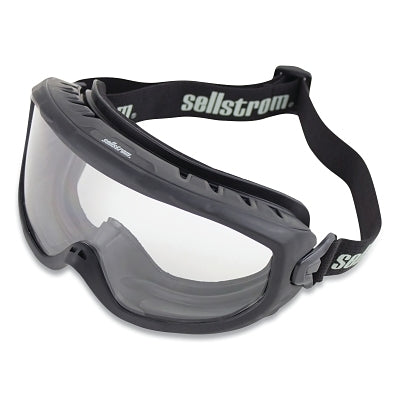 Odyssey II Fire and Riot Goggle, Clear Lens, Black Frame, Non-Vented