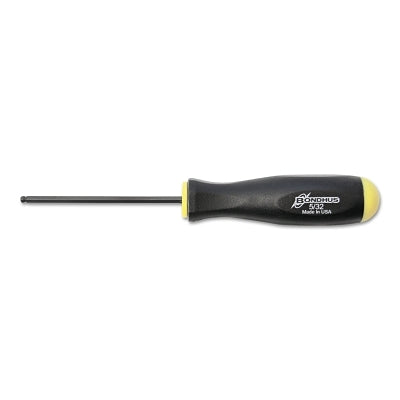 Balldriver Hex Screwdrivers, 5/32 in, 7.9 in Long