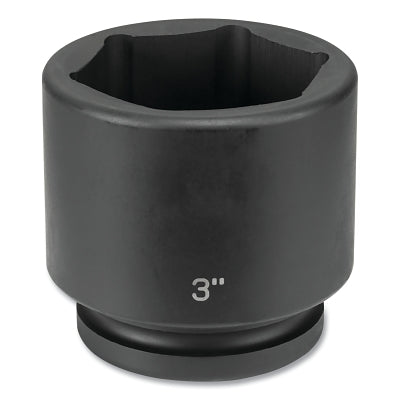 Impact Socket, 1 in Drive Size, 1-3/16 in Socket Size, Hex, 6-point, Standard Length
