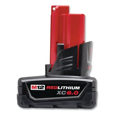 M12 REDLITHIUM XC6.0 Battery, 12V, Lithium Ion