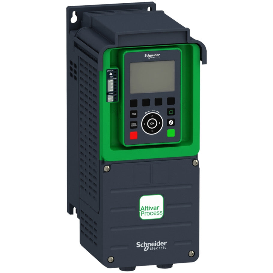 variable speed drive, Altivar Process ATV900, ATV930, 4kW, 400 to 480V, with braking unit, IP21,  TAA, BAA, BABA, BAA_COTS
