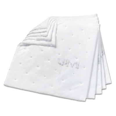 3M HP255 High-Capacity Petroleum Sorbent Pad, Absorbs .66 gal, 17 in x 19 in