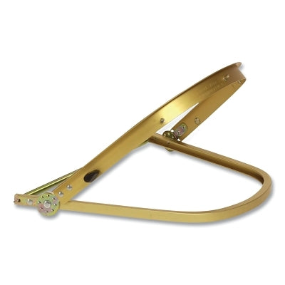 Face Shield Bracket, Aluminum, Used with C33/C34/S71 Hard Hats, Gold