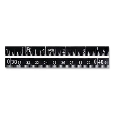 Oil Tank Gauging Tape, 33 ft, Black Etched Gauging Tape