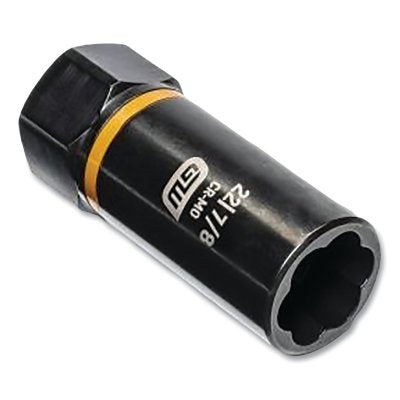 Bolt Biter Impact Deep Extraction Socket, 1/2 in Drive, 7/8- in L, Chrome-Molybdenum