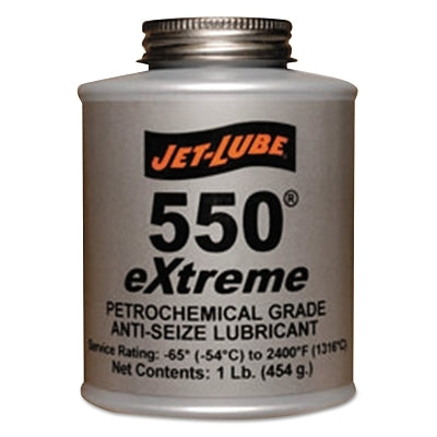 550 Extreme Anti-Seize and Thread Lubricant, 1 lb, Brush Top Can