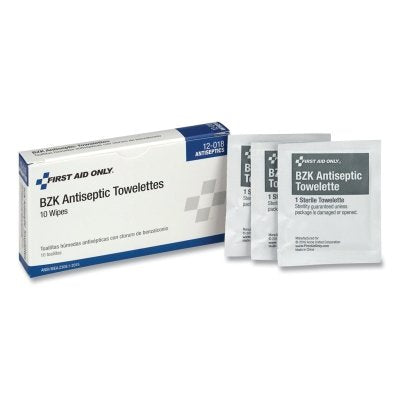 BZK Antiseptic Wipe, Individually Wrapped