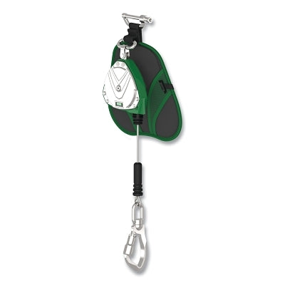 V-TEC Personal Fall Limiter, Single Leg, 10 ft Galvanized Steel Line, 310 lb Load Cap, 36CS Bottom