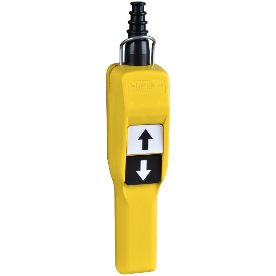 Pendant Stations, Mechanical Interlock, 600 Vac, 10A, 1NO/1NC, 4/4X, Yellow