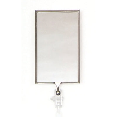 Inspection Mirror Head Assembly, Rectangular, 2-1/8 in W x 3-1/2 in L