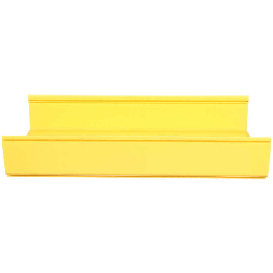 12X4 Fiber Runner Channel, Yellow
