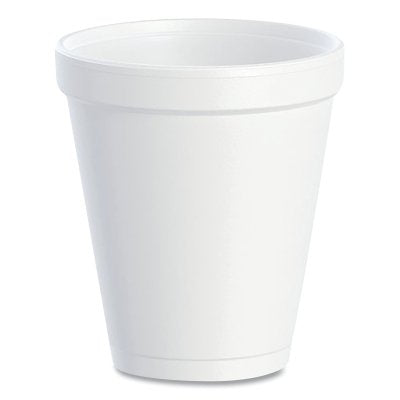 Foam Cup, 8 oz, White