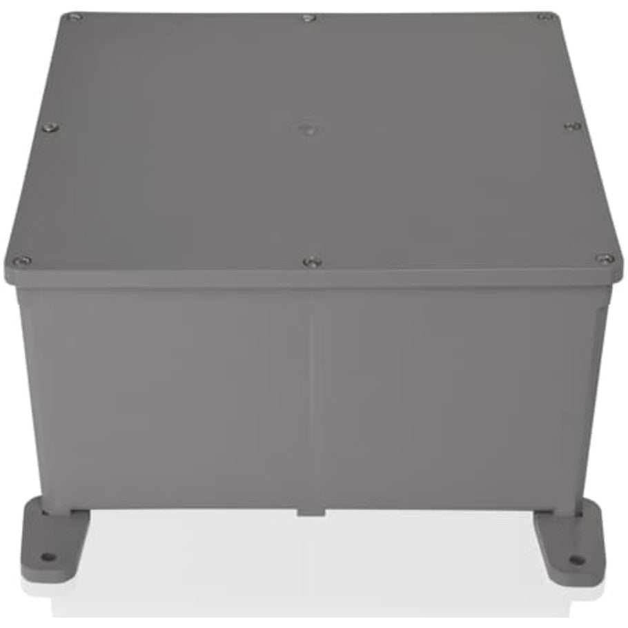 Carlon NEMA Type 6P Junction Box, Foam-in-Place Gasketed Lid, Molded, Thermoplastic, 12 x 12 x 6 in.