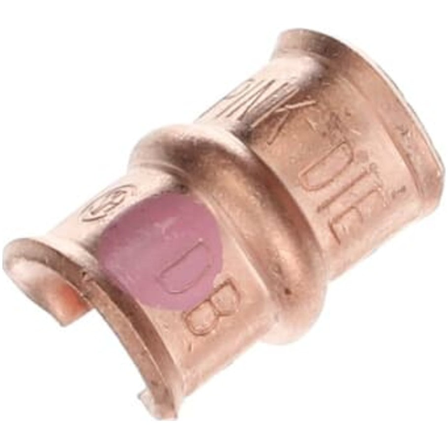 Copper C-Tap, 600V, Wire Range-Main: 4-2, Branch 4-12, Length 1-5/32 Inch, Height 27/32 Inch, Die Code 42, Die Color Code Pink