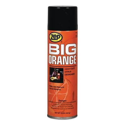 BIG ORANGE Citrus Solvent Degreaser, 15 oz Aerosol Can, Citrus