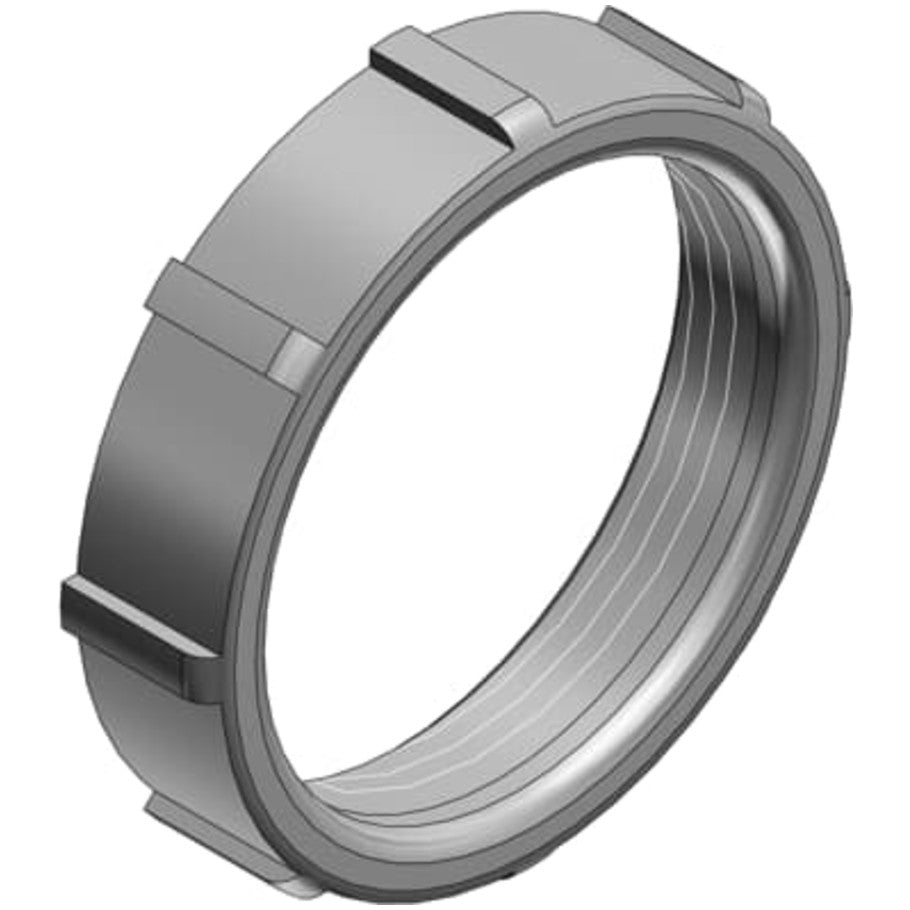 Conduit Bushing, Aluminum, Threaded, 39.68 mm O.D., 1 in.