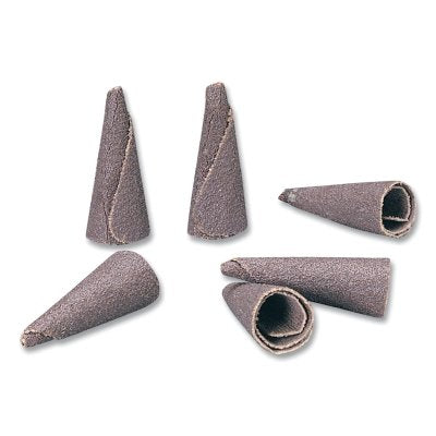 3M 051115-41530 A/O Tapered Cone Point, 1 in dia, 80 Grit, K-110