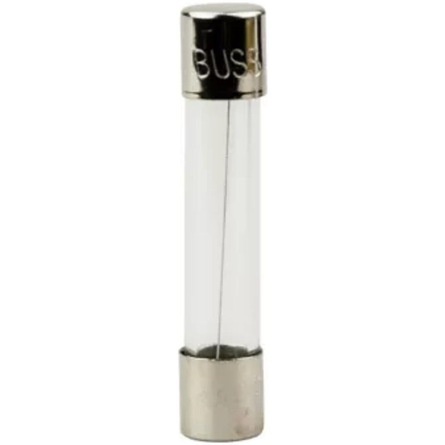 MDL Series Time Delay Fuse, Glass Tube, 1/10A, 250VAC, 1/4 x 1-1/4 in., RoHS Compliant