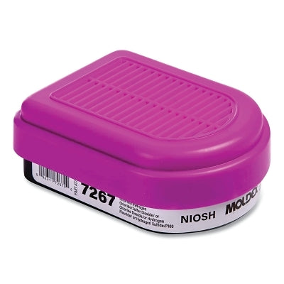 7000/7800/9000 Series Combo Gas/Vapor Gas Cartridge w/P100 Filter, Acid Gases, for Respirator