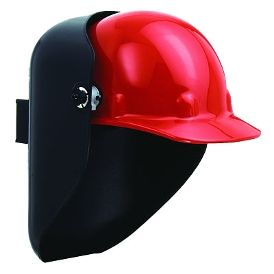 Tigerhood Classic Welding Helmet, #10 Shade, Black, Lift Front, 2 in x 4-1/4 in Window, Incl Mounting Cups/Lens/Plate