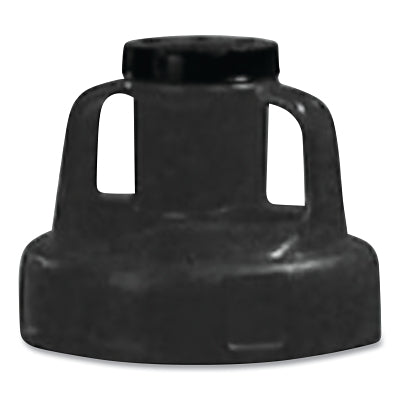 Multi-Purpose Utility Lid, 2 in dia, Black, Engineering Plastic