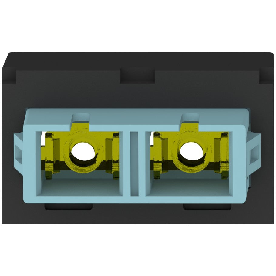 Fiber Module, Aqua Adapter, SC, Black Module, Zirconia Ceramic