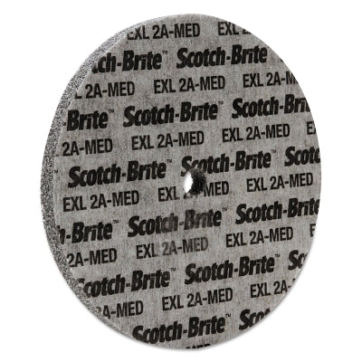 3M 048011-15534 EXL Unitized Deburring Wheel, 6 in x 1/2 in, Medium Aluminum Oxide, 5000 rpm