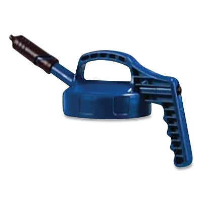Mini Spout Lid, 1/4 in dia, Blue, Engineering Plastic