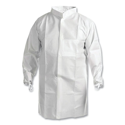 A7 Cleanroom Non-Sterile Lab Coat, 4X-Large, White
