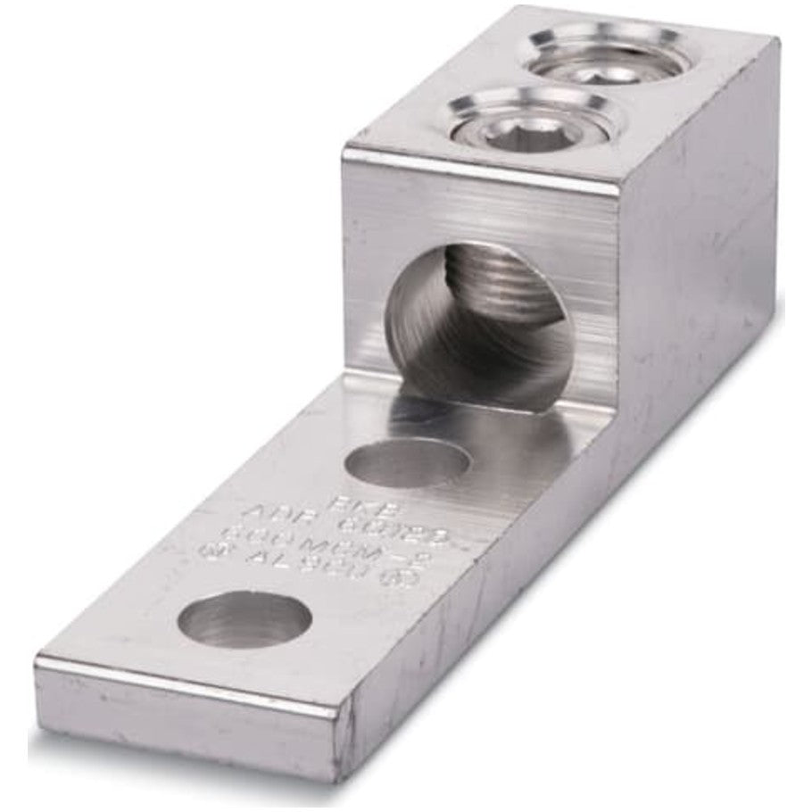 Type ADR-ALCUL Single-Conductor, Two-Hole Mount for Conductor Range Max 600 kcmil, Min 2 Str.