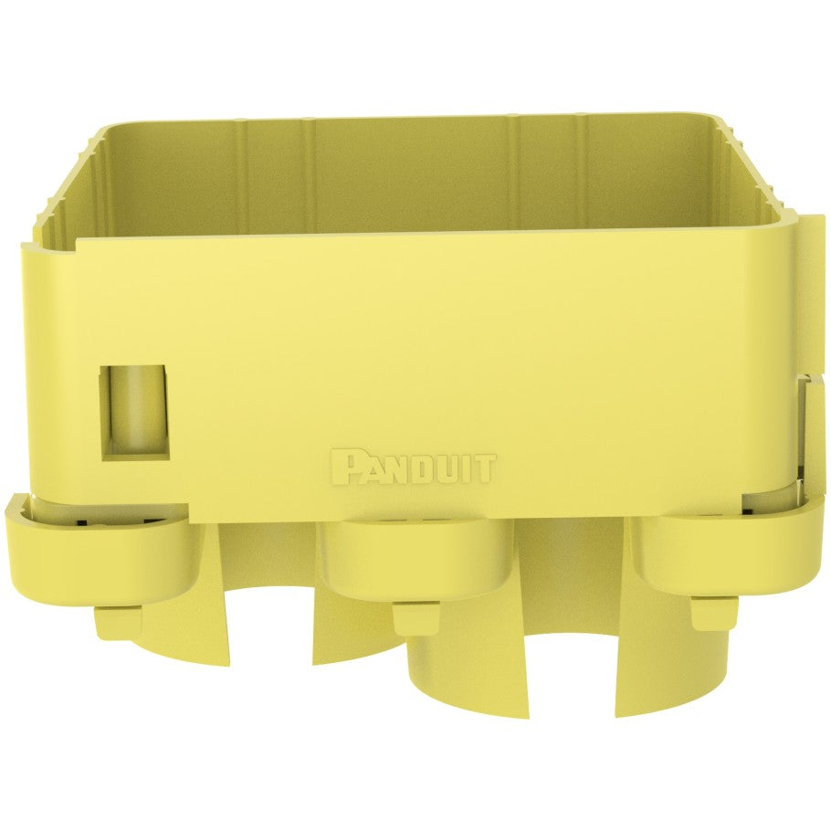 FiberRunner 2-Port Spillout, 4x4, Yellow