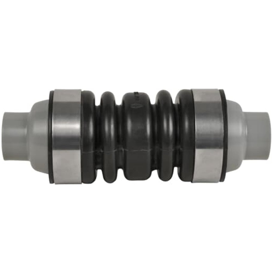 Expansion Coupling, Threaded, Conduit Coupling, Neoprene Rubber (Boot), PVC, Stainless Steel (Clamp), 2 in.