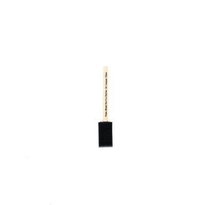 Acme Foam Paint Brushes, 1 in W, Foam, wood handle
