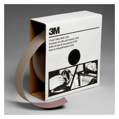 3M 051144-05044 211K Utility Cloth Rolls, 2 in, 50 yd, 240 Grit