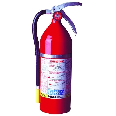 Pro Plus Multi-Purpose Dry Chemical Fire Extinguisher - ABC Type, 5 lb (Average)