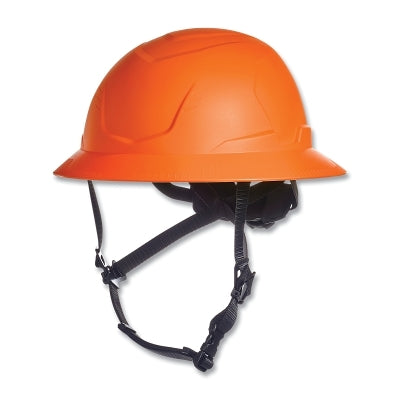 V-Gard H2 Safety Helmet, Type II, Full Brim, Rachet Suspension, Non-Vented, Orange