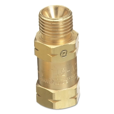Regulator Bushing Adaptor, 9/16 in-18 TPI, Fuel Gas, Female/Male, B Size, Left Hand, 50 PSIG