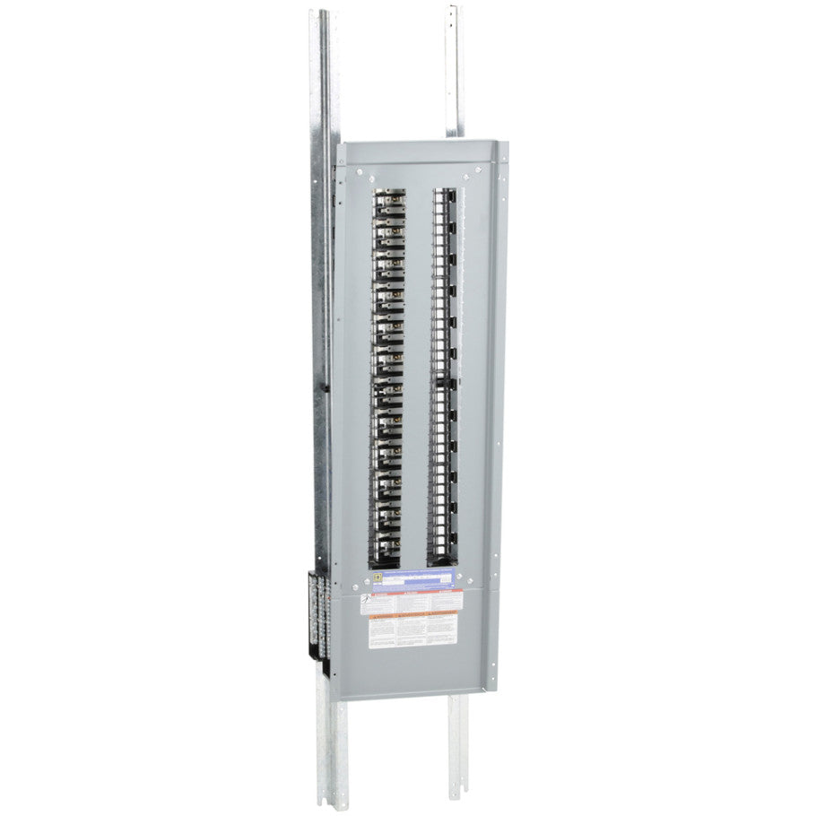 NQ Panelboard Interior, Main Lug, 400A, 240V, 3-Phase, 71 Spaces