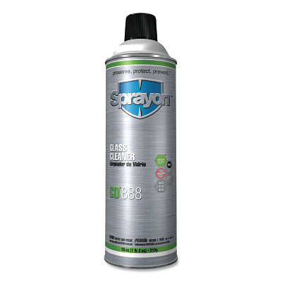 CD888 Glass Cleaner, Foam, 18 oz, Aerosol Can