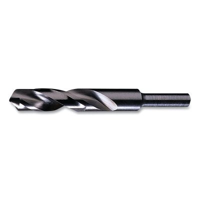 1/2 in Reduced Shank Silver & Deming Drill Bit, 25/32 in Cutting Diameter, 118 Point Angle, 6 in OAL