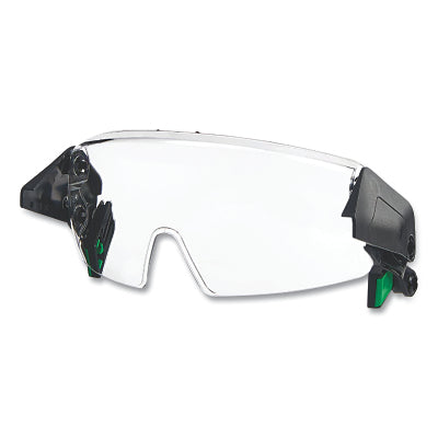 Half-Face Spectacle, V-Gard-H1, Anti-Fog, Anti-Static, Scratch-Resistant, Clear, 4.488 in L, 4 in H