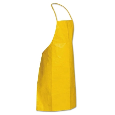 Tychem QC Apron, 28 in X 36 in, Yellow