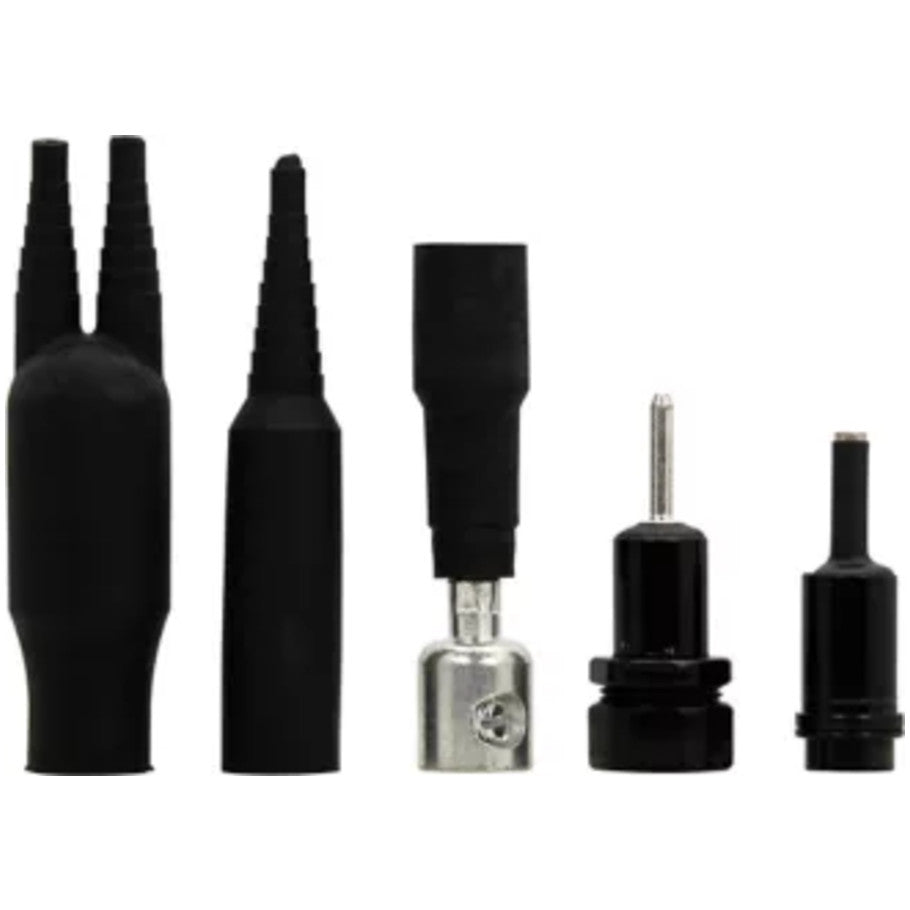 HEB Breakaway Fuse Holder, CU Crimp Terminal For  16 8 or (2)  16 12 (Load), CU Dual Set Screw Terminal For  12 2 (Line)