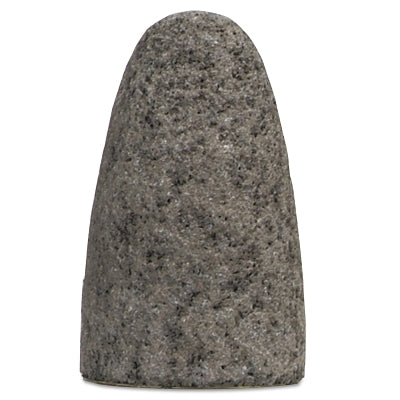 Type 16 Gemini Cone, 1 3/4 in D, 3 in Thick, 5/8 Arbor, 24 Grit Alum. Oxide