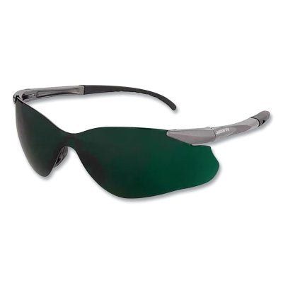 SGf Series Safety Glasses, Universal Size, IR 5.0 Lens, Gunmetal Frame, Hardcoat Anti-Scratch